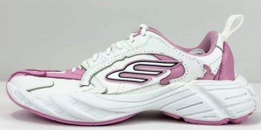 View 3 - White / Pink