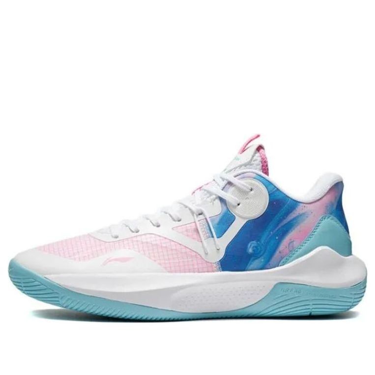 Athletic Sneakers - White / Grey / Blue