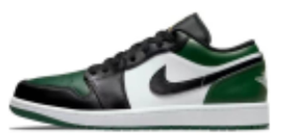 View 3 - Black / Green