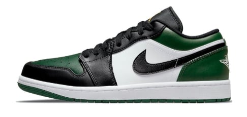 View 3 - Black / Green