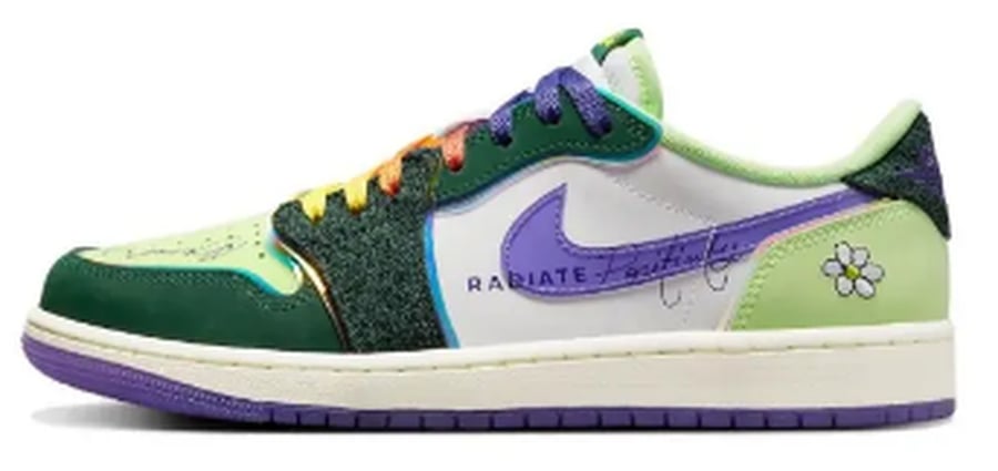 View 3 - Green / Purple