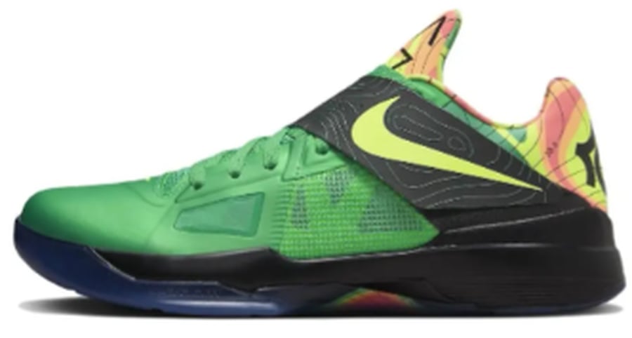 View 3 - Black / Green