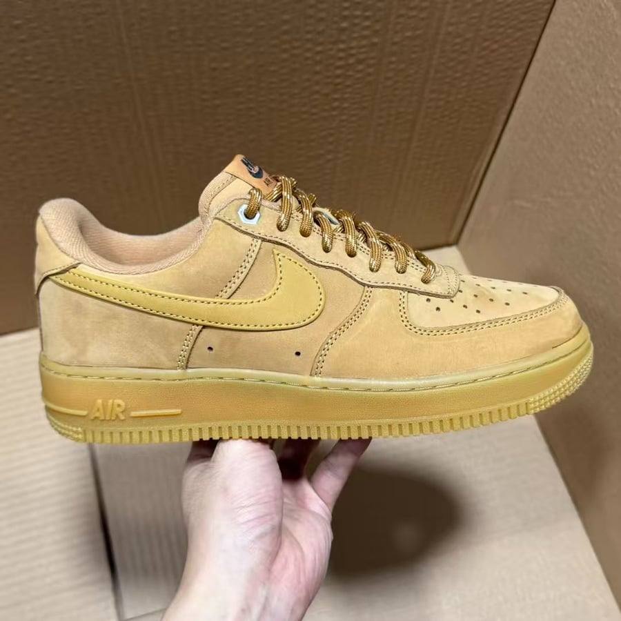 Sneakers Factory Batch Air Force Wheat Series