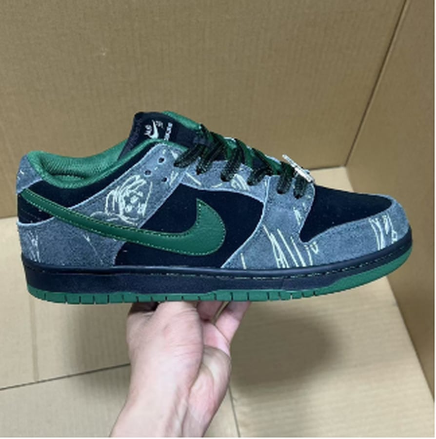View 6 - Black / Green